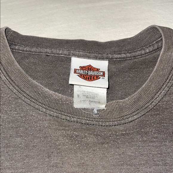 Harley-Davidson Gray Long Sleeve Shirt - Picture 2 of 6